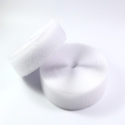 High Quality Self Adhesive Tape White Black Hook And Loop Fastener Tape For