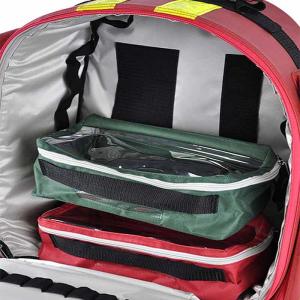 Large Capacity First Aid Responder Bag Empty Trauma Emergency Backpack