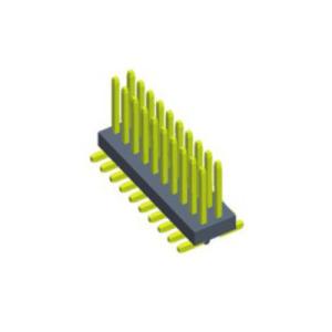 SMT Pin Header Dual Row For Print Circuit Board PA6T Stand Long Lifespan