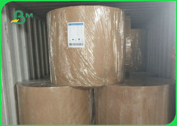 Brown Corton Sack Kraft Craft Liner Paper Board 90gsm For Flour Wrapped Bag