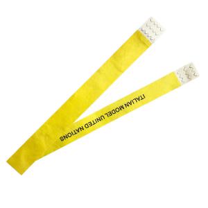 Waterproof Festival Tyvek Wristbands Sequential Numbering Barcoding for Enhanced