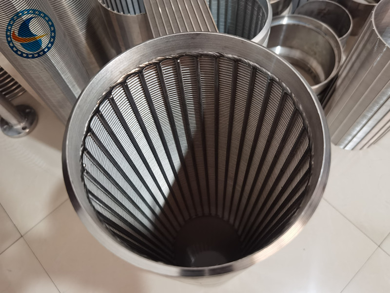 6-5/8" Continuous Slot Water Well Vee Wire Screen For Sand Control
