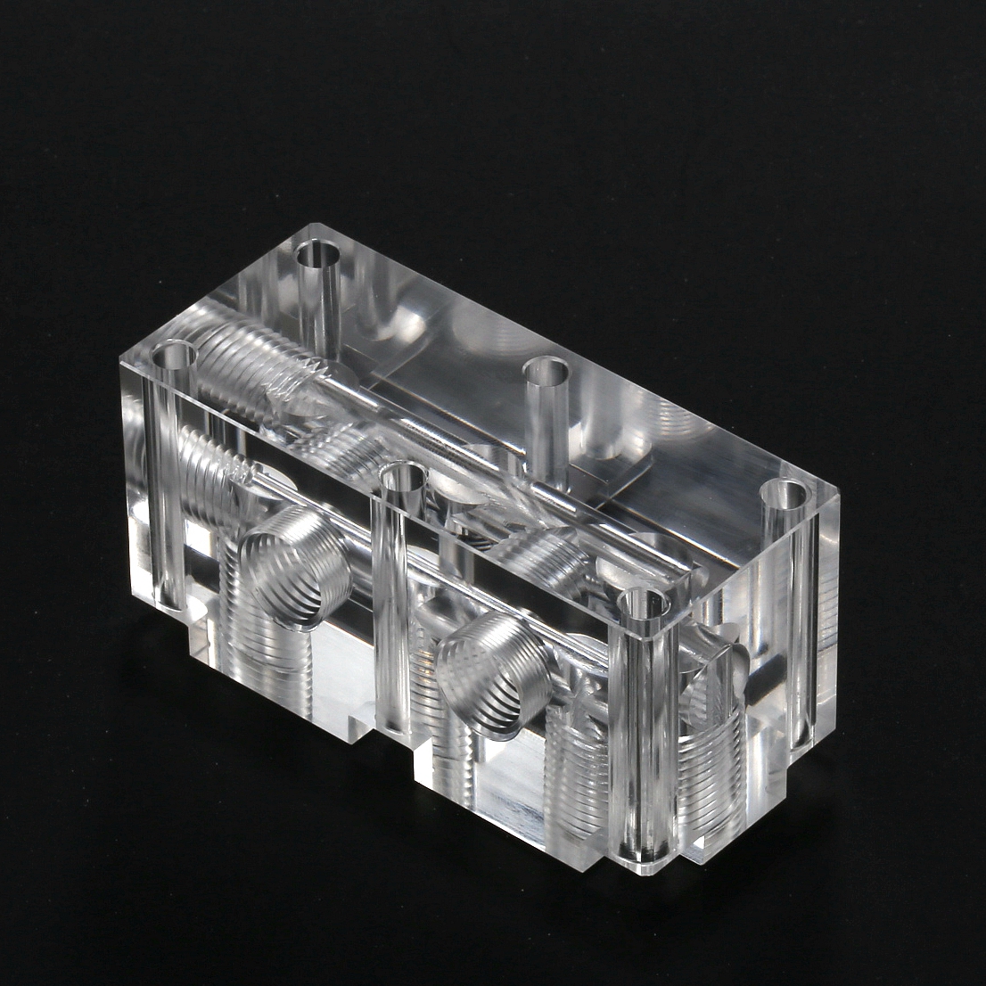 5 Axis Machining Service PMMA Machining Custom High Performance Material