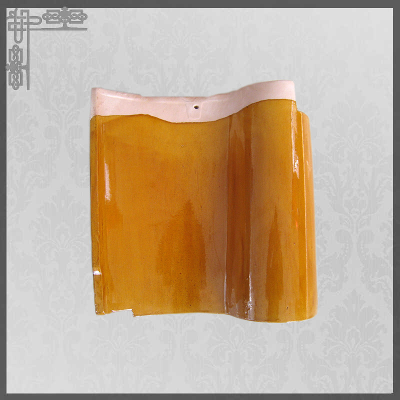 Chocolate Color Spanish Ceramic Villa Hotel Roof Clay Tiles Size 220*220mm