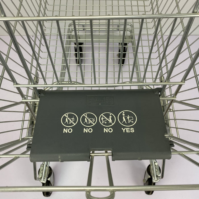Australian Style 150L Shop Shopping Trolley Regular Retail Chain Supermarket Grocery Cart