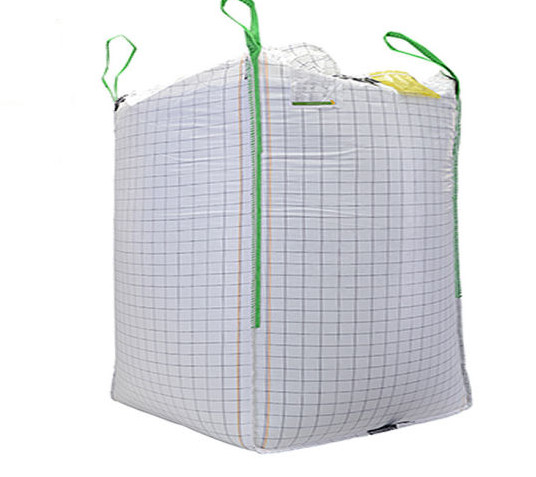 500-2000kg Type D Bulk Bags U Type Tubular Full Loops FIBC Tote