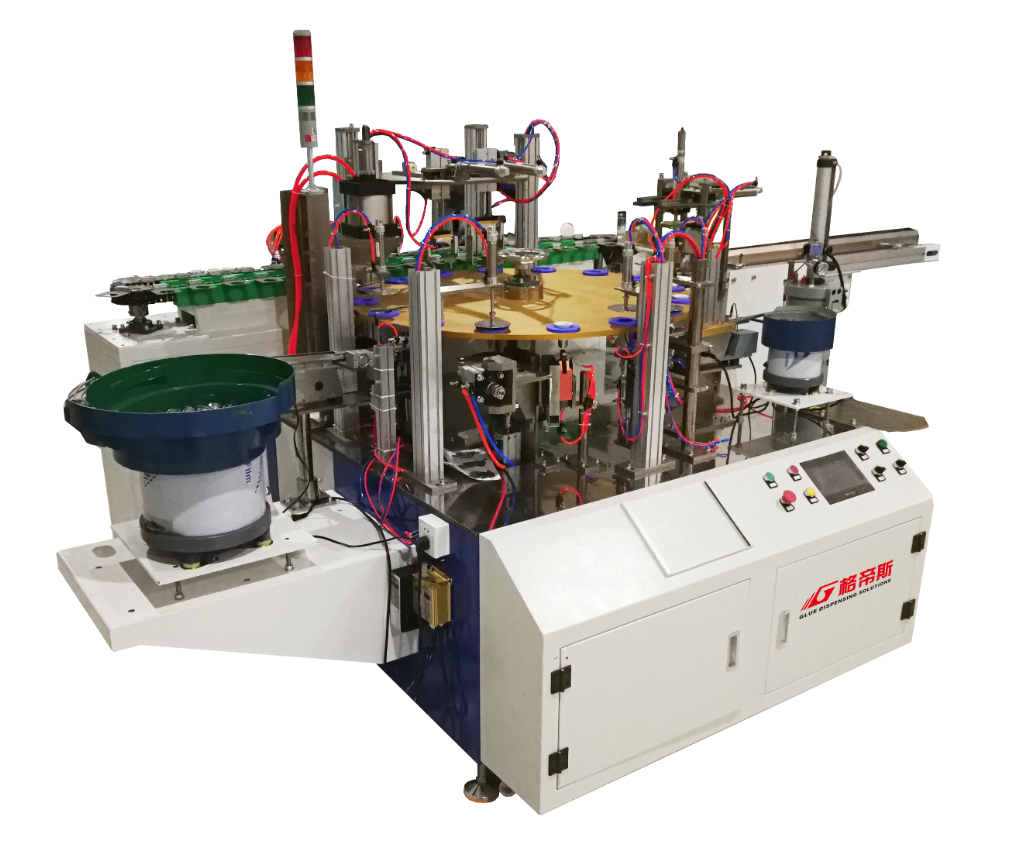A60 LED Bulb Assembly Line Customized Automatic Assembly Line High Compatibility