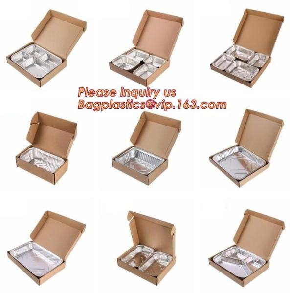 Food baking household aluminum foil container for fast food,150ml Disposable