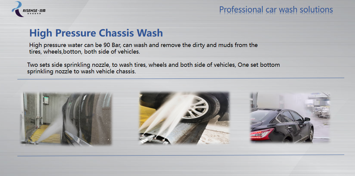High Pressure Washing Made Easy Fully Automatic Single Arm 360 Degree Car Wash Machine