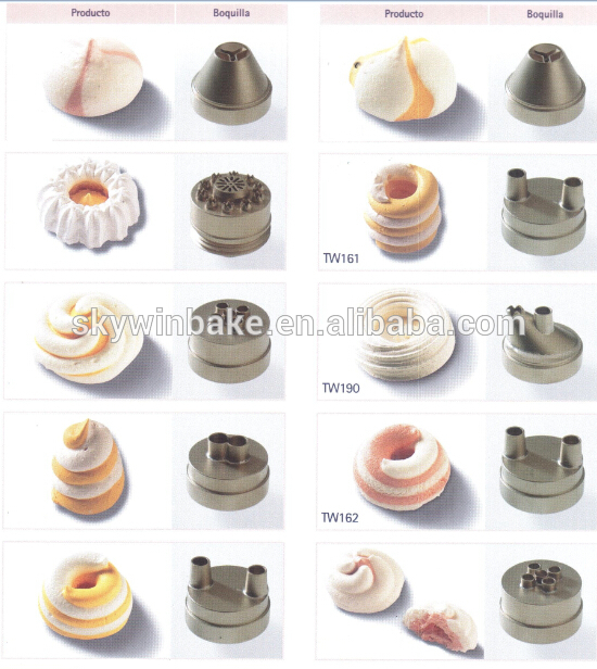 Skywin PLC Control Servo Motor Commercial Mini Chocolate Cookie Drop Depositor Machine Cookie Machine Price