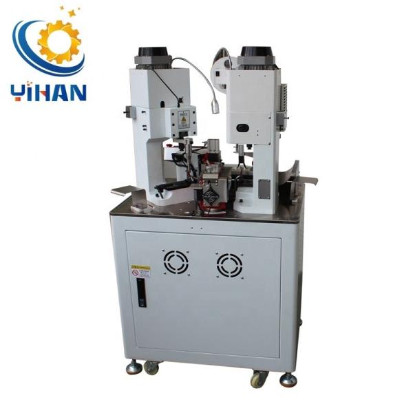 4000PCS/h High Productivity Two Heads Crimping Machine for Copper Cable Wire