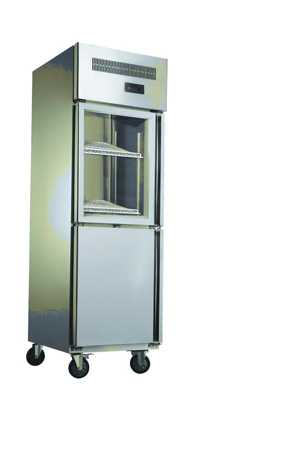 Commercial Upright Freezer , Kitchen Refrigerator Freezer CE CB