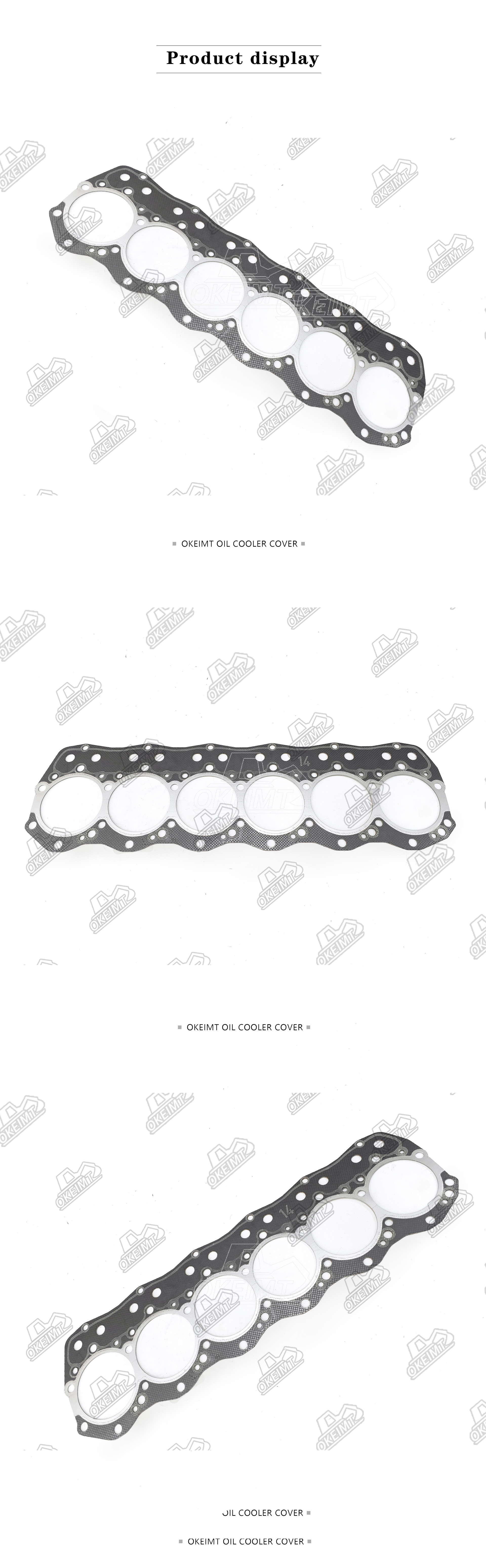 Asbestos 6D16T 6D16 Cylinder Head Gasket ME071286