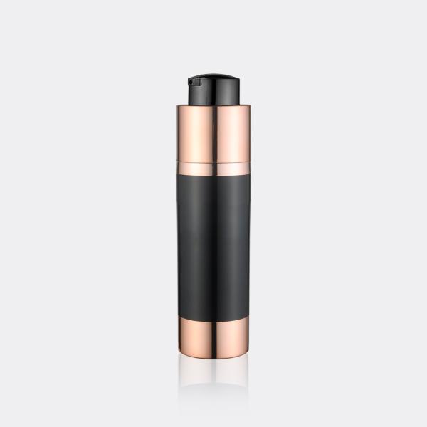 Personal Care Airless Cosmetic Bottles With Base Round Shape Bulk Lotion Bottles