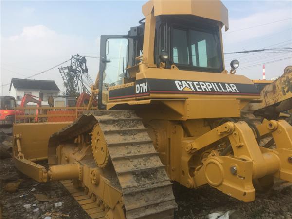 Used Caterpillar Bulldozer D7H 3306 engine 23T weight with Original Paint and