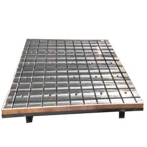 China T Slot Inspection Surface Plates Solid  Steel Surface Plate CO Certificated on sale