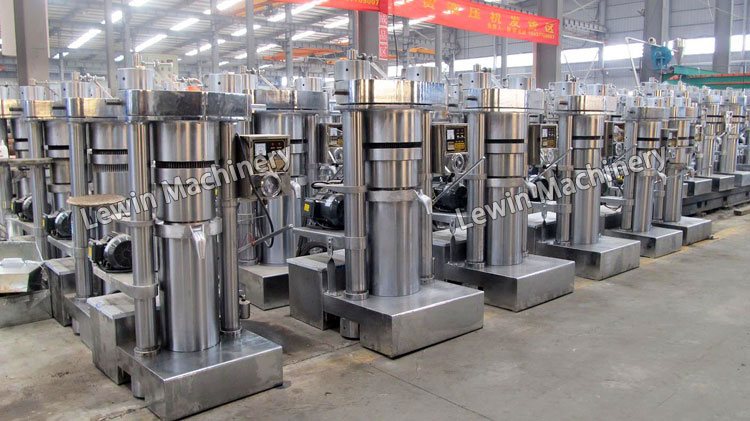 Lewin Hydraulic Oil Presser Machinery Coconut Cold Oil Making Machine Equipment