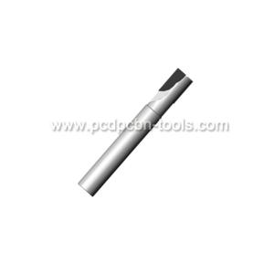 1 Or 2 Flutes PCD End Mills Hard For Aluminum Alloy And Graphite