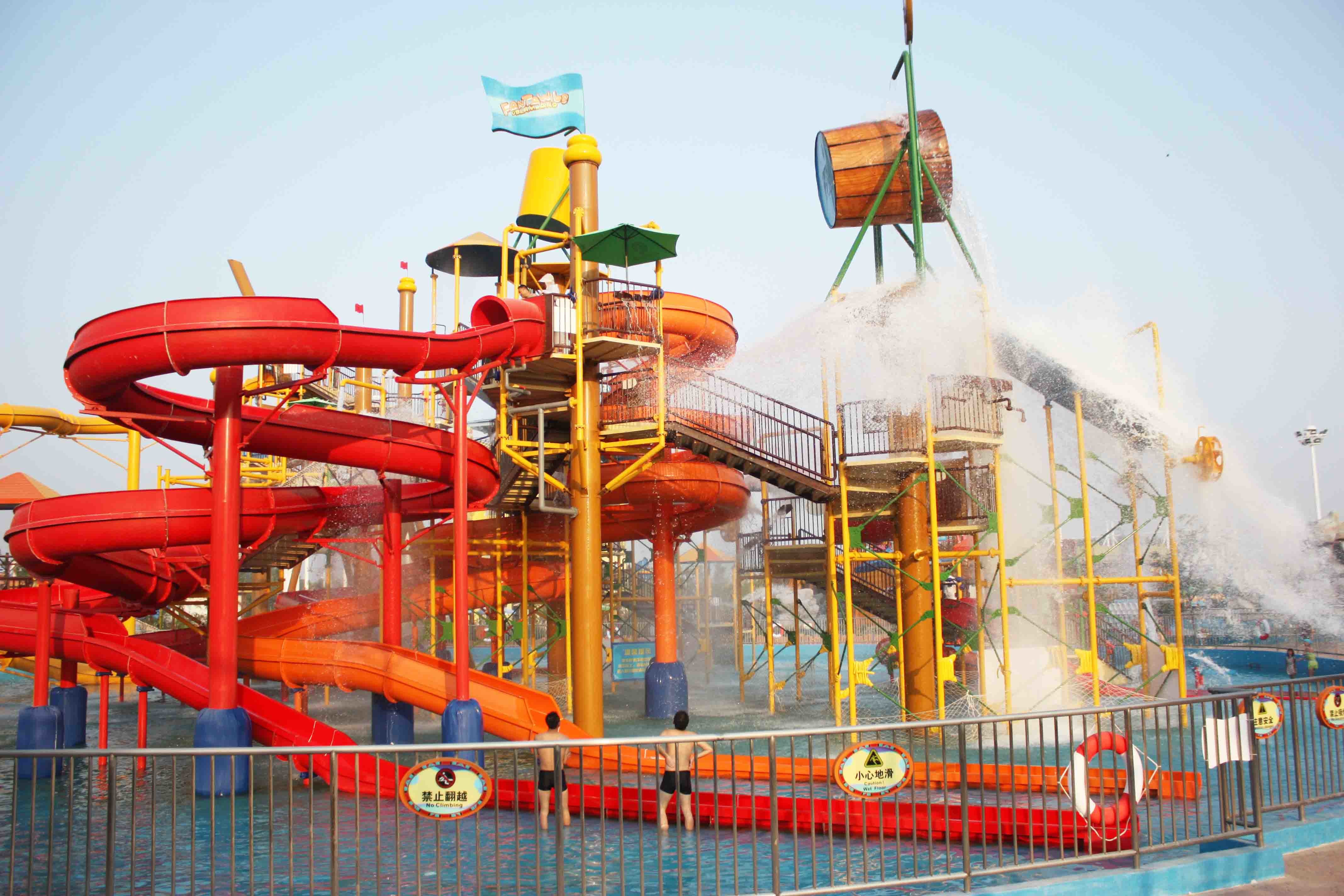 Exciting Aqua Water Park Water Fortress for Amusement Park Equipment