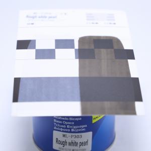 High Solid Auto Refinish 1K Coarse White Pearl Lacquer High Gloss Clear Coat