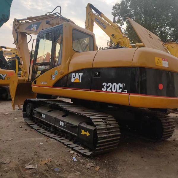 Used Excavator CAT 320CL Earthmoving Mini Excavator with 0.8m3 Bucket Capacity