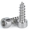 Buy cheap Allen Hex Socket Cap Head Self Tapping Wood Screws Nickel Plated Steel from wholesalers