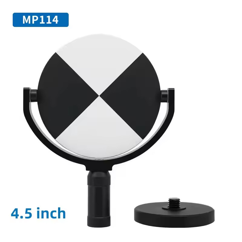 Total Station Target Reflector Reflector Plate Reflector Sticker 45 Degree Angle Reflector Prism Reflector Rotating Magnetic