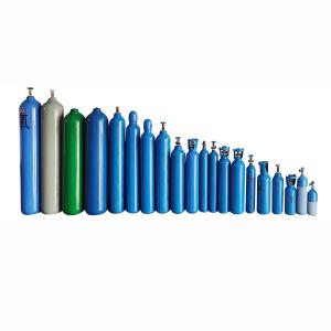 48KG 50L Oxygen/Co2/N2/Argon/Helium Gas Cylinders