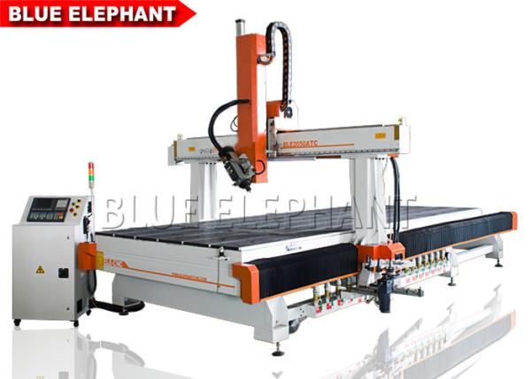 ELE 2050 ATC woodwork cnc router machine , 4 axis wooden carving machine with