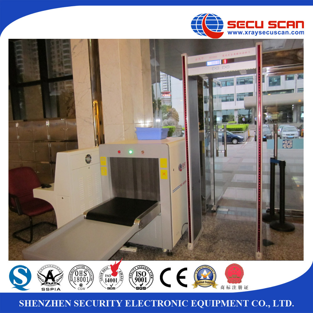 Waterproof security Metal Detector Walk Through With visual alarm