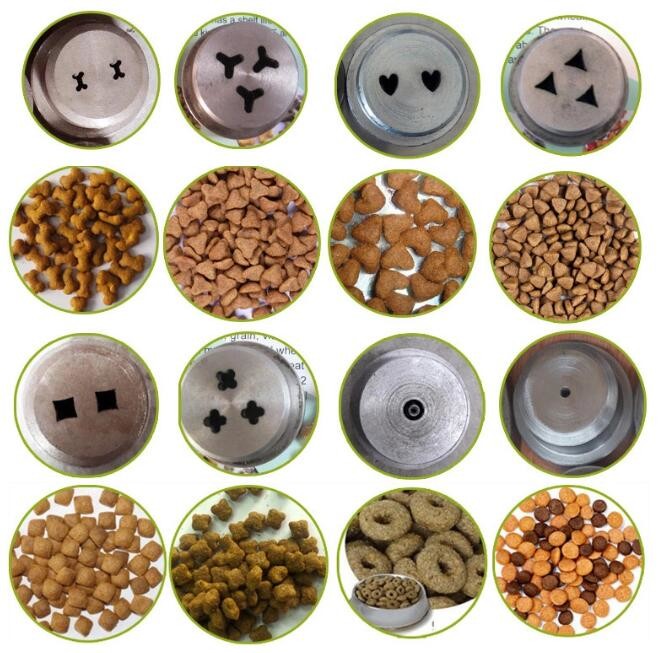 Animal Feed 200kg/H Dog Food Kibble Production Equipment
