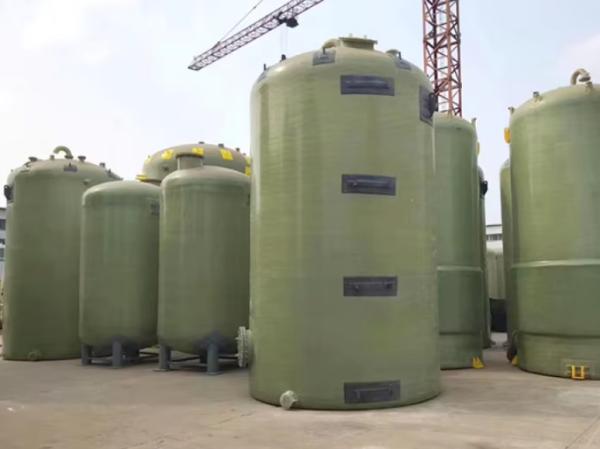 Multiple Mediums Large FRP Grp Storage Tank Water Acid/Alkali Vertical