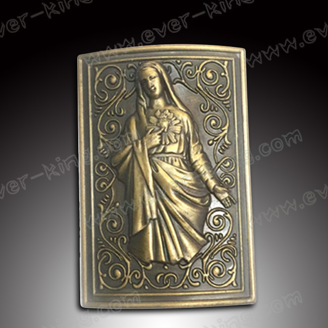 Silk Screen Standard Zinc Alloy Spirit Labels