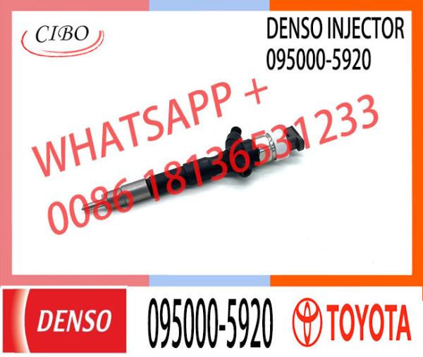 Common Rail Injector 23670-30110 095000-6180 095000-5920 for Diesel Engine 1KD