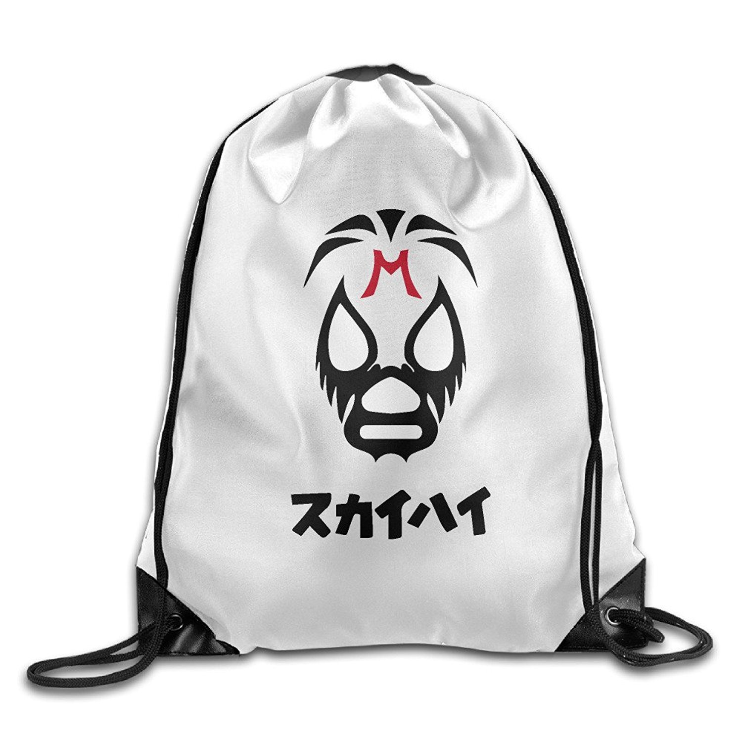 Custom Recycled Printed Cotton Canvas Duffel Drawstring Bag