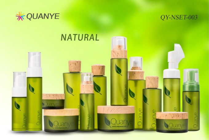 Skin Care Plastic Cosmetic Bottles Containers For Lotions And Creams QY-NSET-003