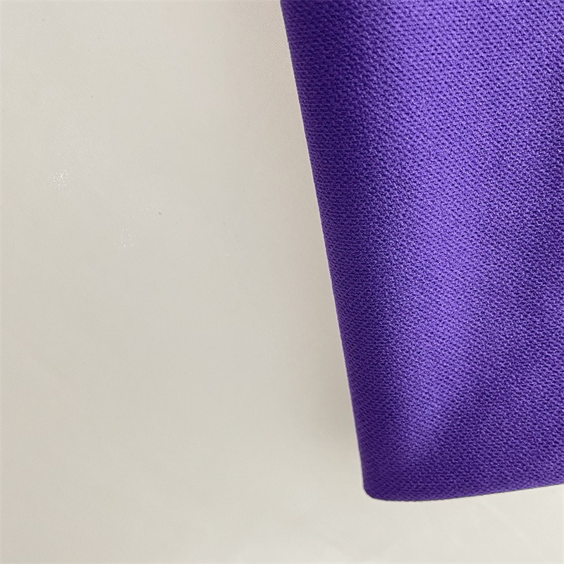 High quality waterproof 100% polyester elastic single-side knitted fabric