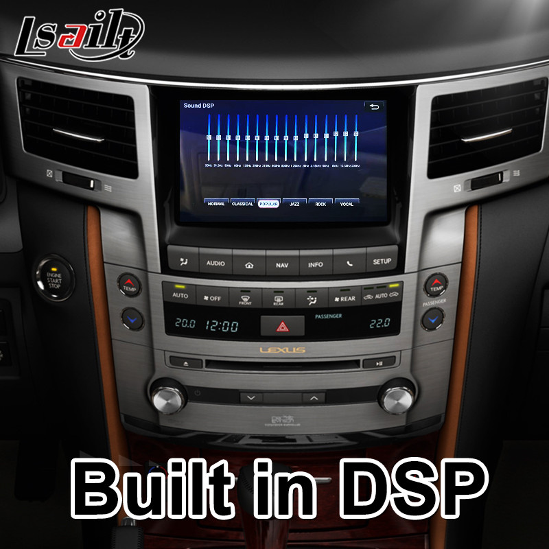 Lsailt Android Video Interface for 2012-2015 Lexus LX570 with GPS Navigation Youtube Wireless Carplay