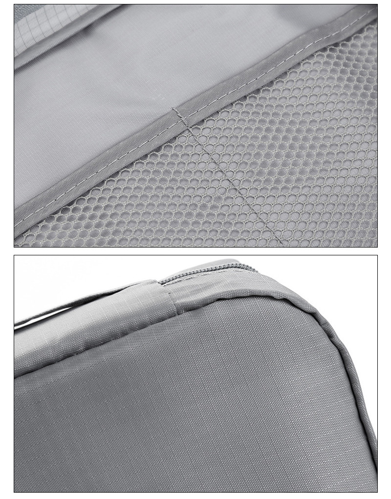 Wholeslae Custom Pure Color Blank Storage Wash Bag For Cosmetic