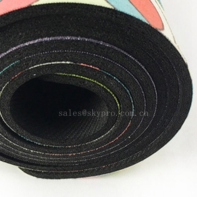 0.5-6.0mm Thickness Round Yoga Mat / Flat Gasket Kids Climbing Mats