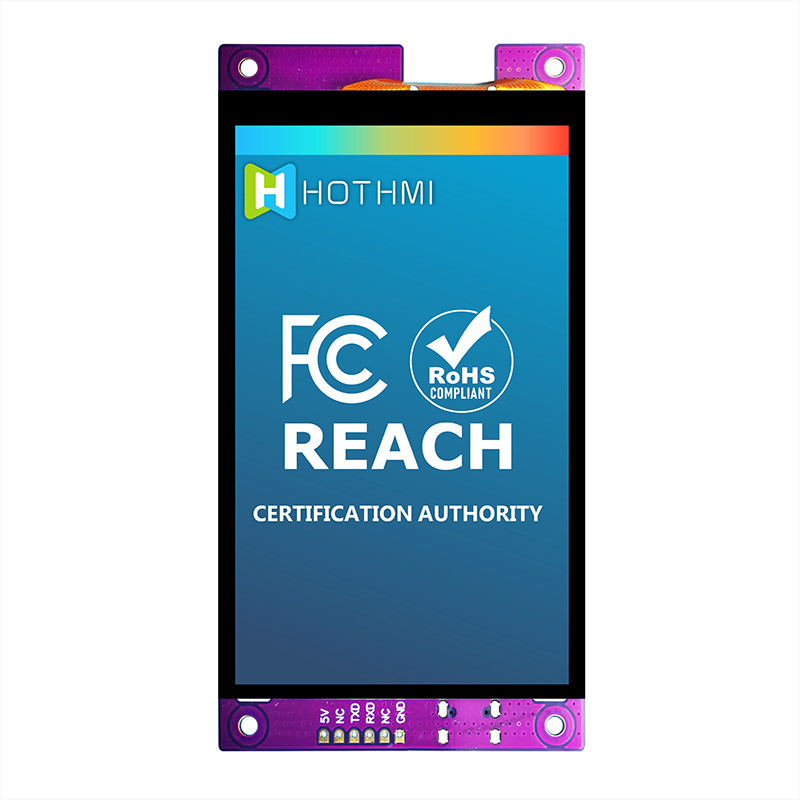 4.3 Inch TFT 480x800 Intelligent Serial Screen Pcap Monitor