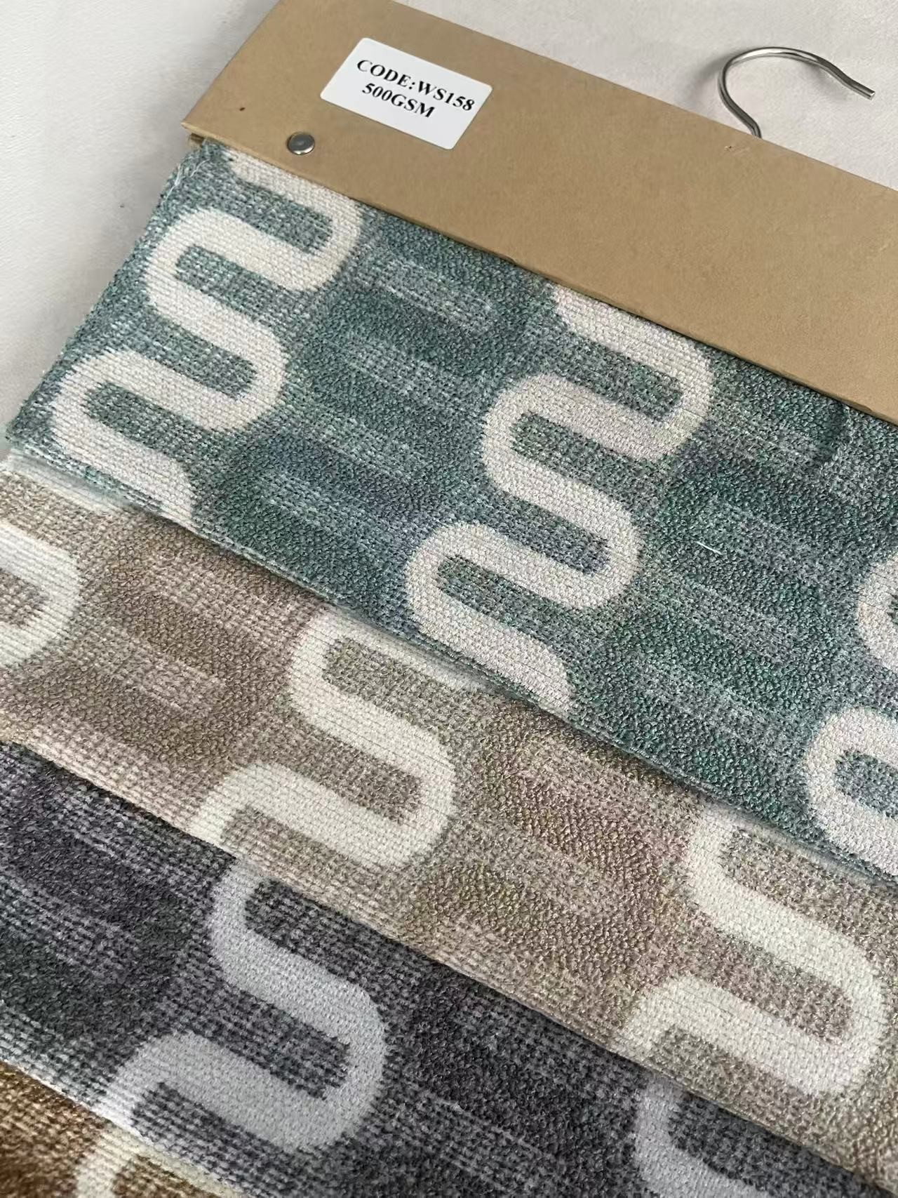 Heavy Weight Chenille Upholstery Fabric Breathable For Curtain