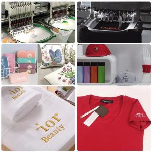 Polyester / Viscose Embroidery Thread 5000 Yard Mercerized for Embroidery