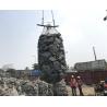 Buy cheap 80x100mm Stone Cage Wire Mesh Anticorrosive 4mm Gabion Baskets from wholesalers