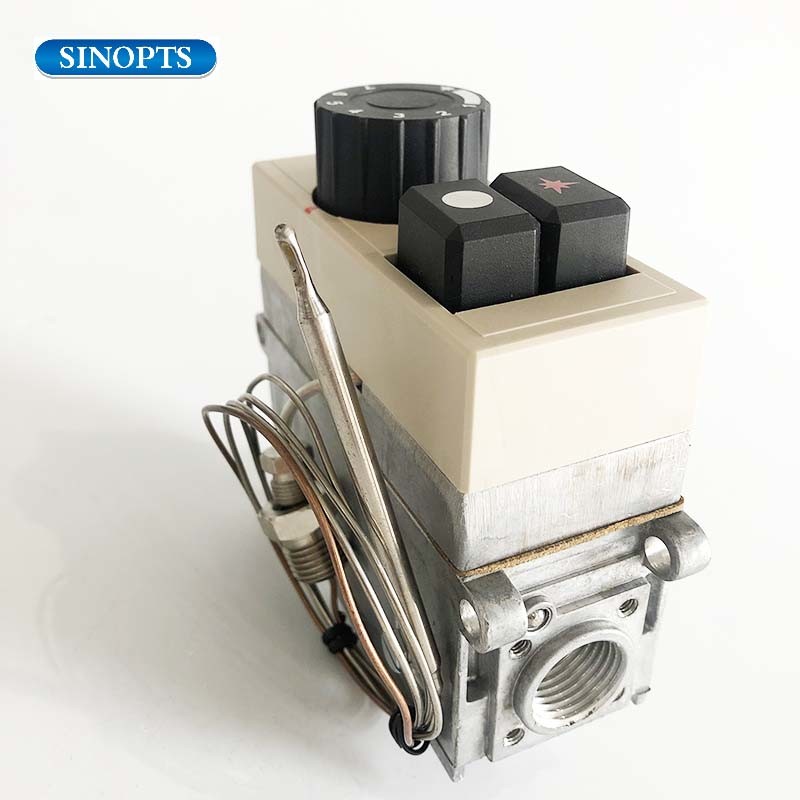 Sinopts Gas Thermostatic Control Valve with CE Approval for Sale