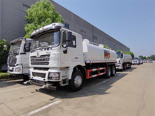 SHACMAN F3000 6x4 Lhd Rhd 15000liters Water Bowser 4000 Gallon Water Truck