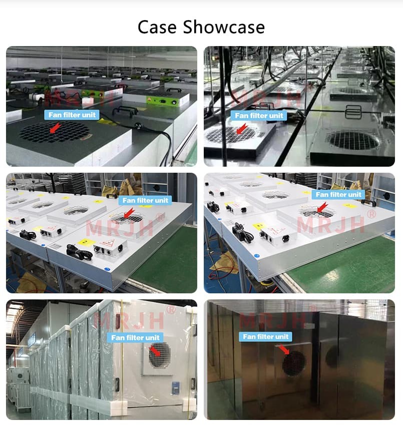 AC FFU 1175X1175X290 Heavy-Duty Fan Filter Unit | Data Center & Semiconductor Cleanroom Air System