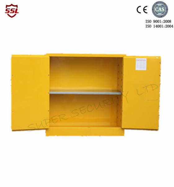 Indoor / Outdoor Vented Chemical Storage Cabinets For Flammable Liquids ,