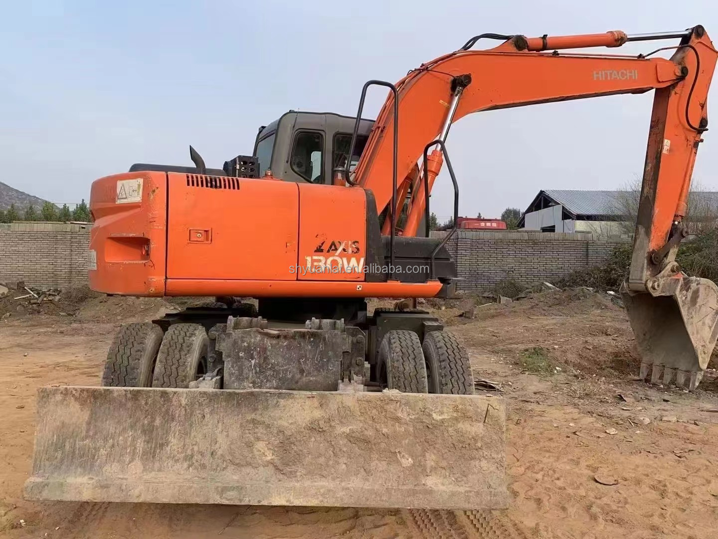 Excellent Condition ZX130 Used Excavator with 0.59m3 Bucket Capacity and 93KW Power