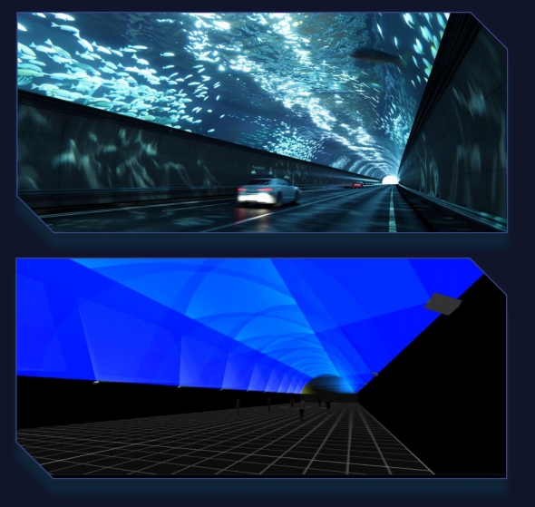 Flyin 4K Multi-Function Distributed Converged Server Projection Equipment for Edge Fusion Dome 3D Mapping Immersive Room